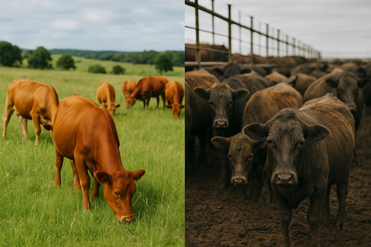 Grass Fed vs Grain Fed Beef
