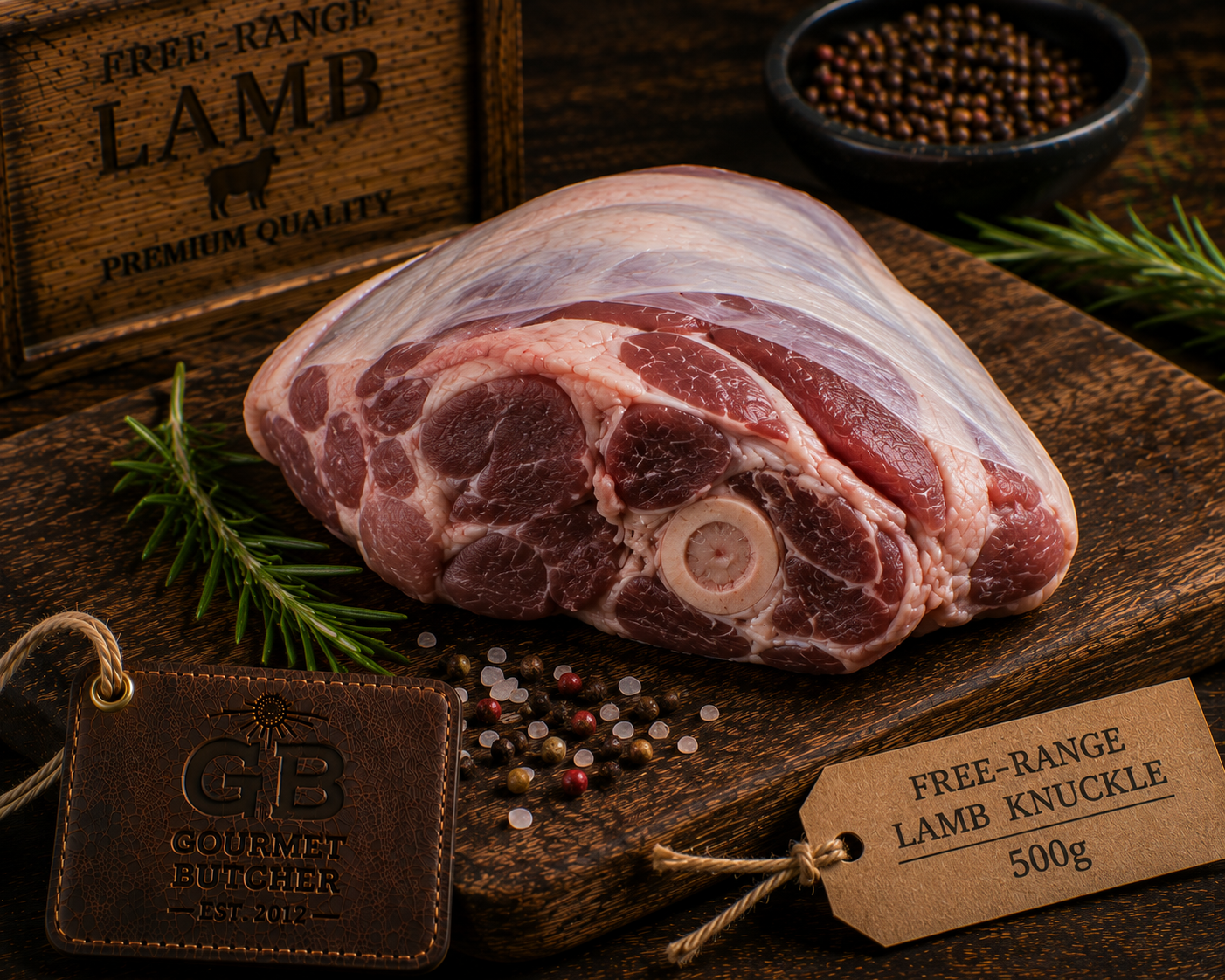 Free-Range Lamb Knuckle 500g