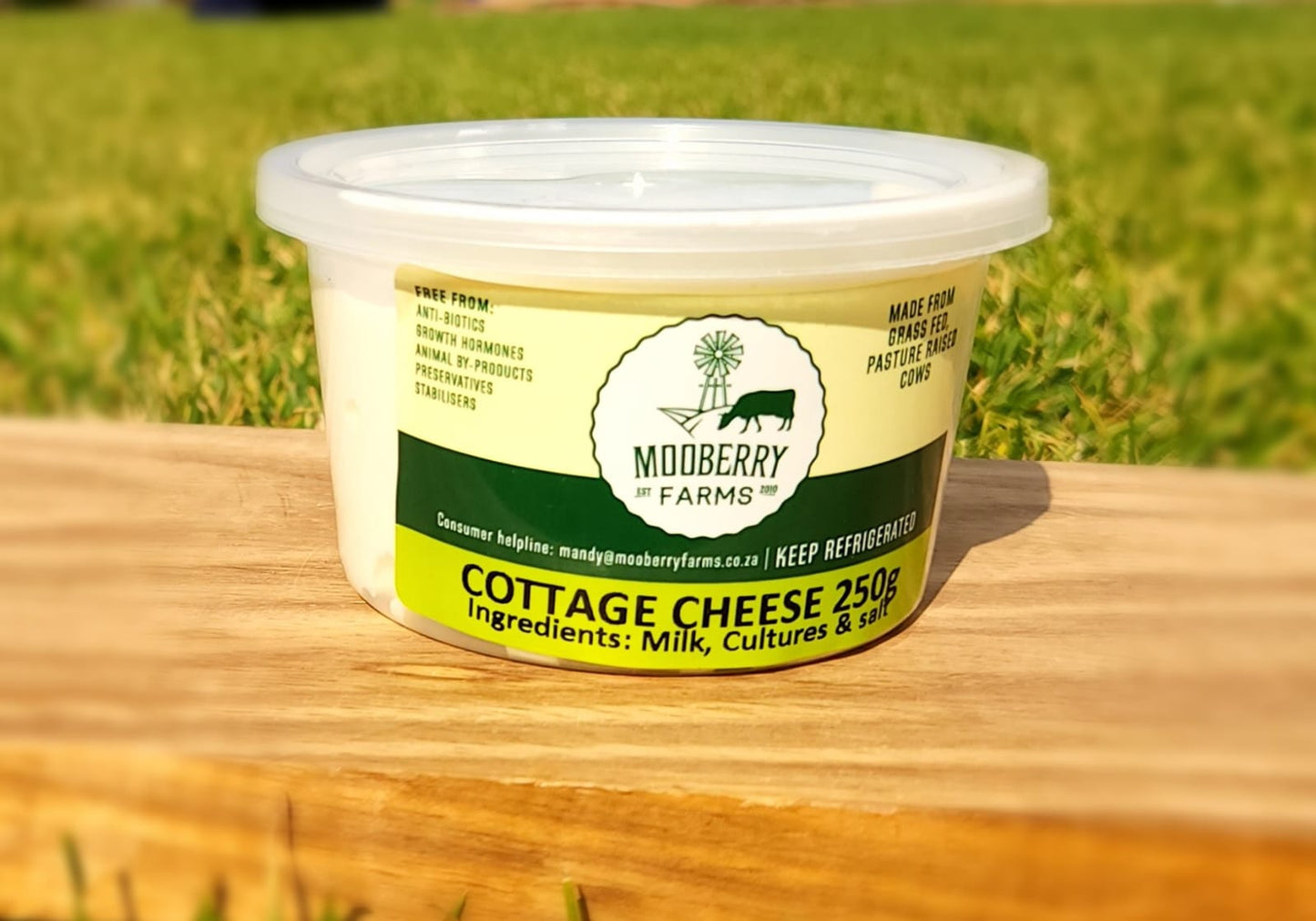 Mooberry Free-Range Cottage Cheese 250g
