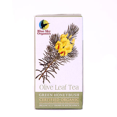 Blue Sky Organic Olive Leaf & Honeybush Tea Green100gms