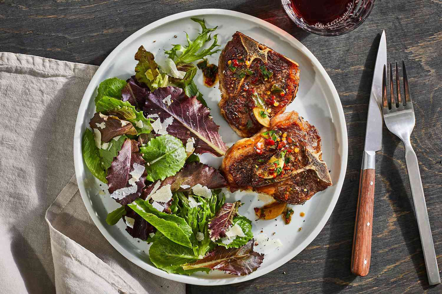 Free-Range Lamb Loin Chops 2 x 130g