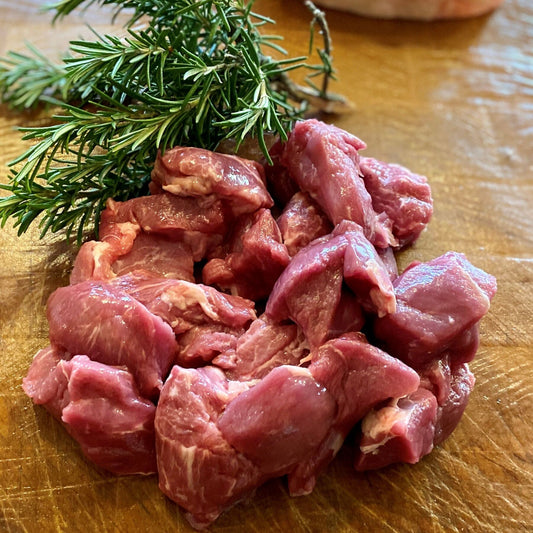 Free-Range Lamb Stew with Bone 500g