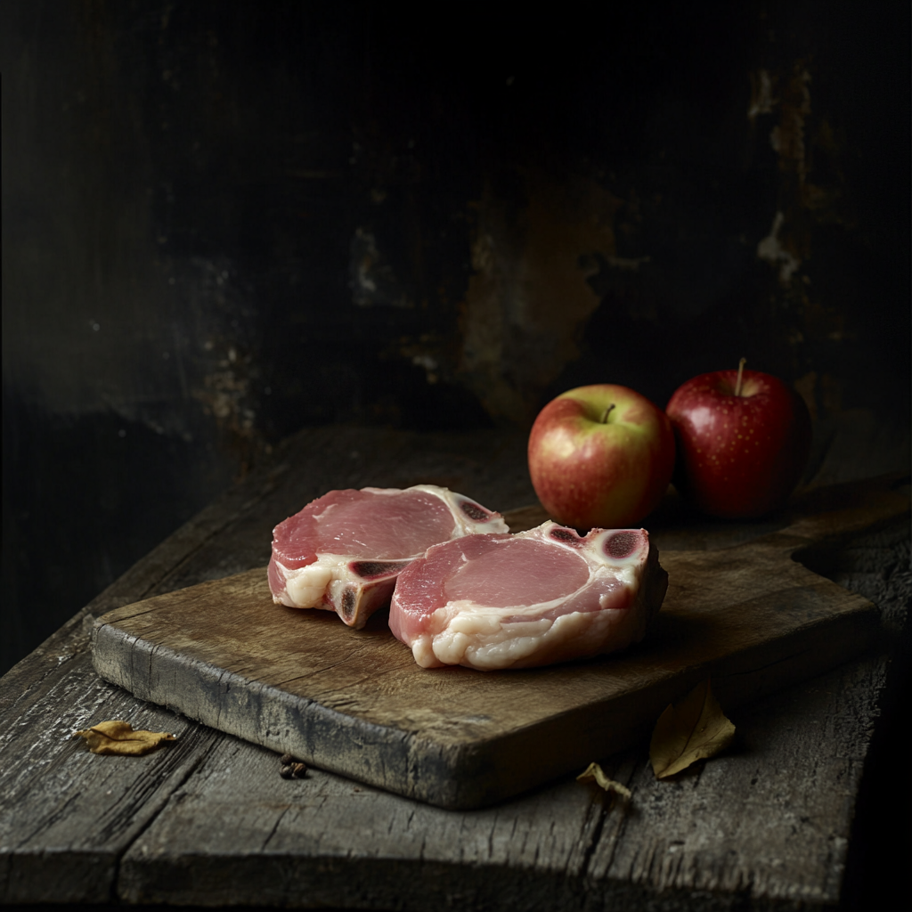 Free Range Pork Shoulder Chops 300g