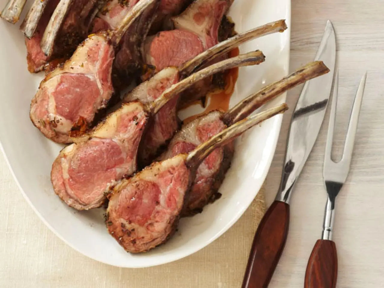 Free-Range Frenched Lamb Rack 1kg