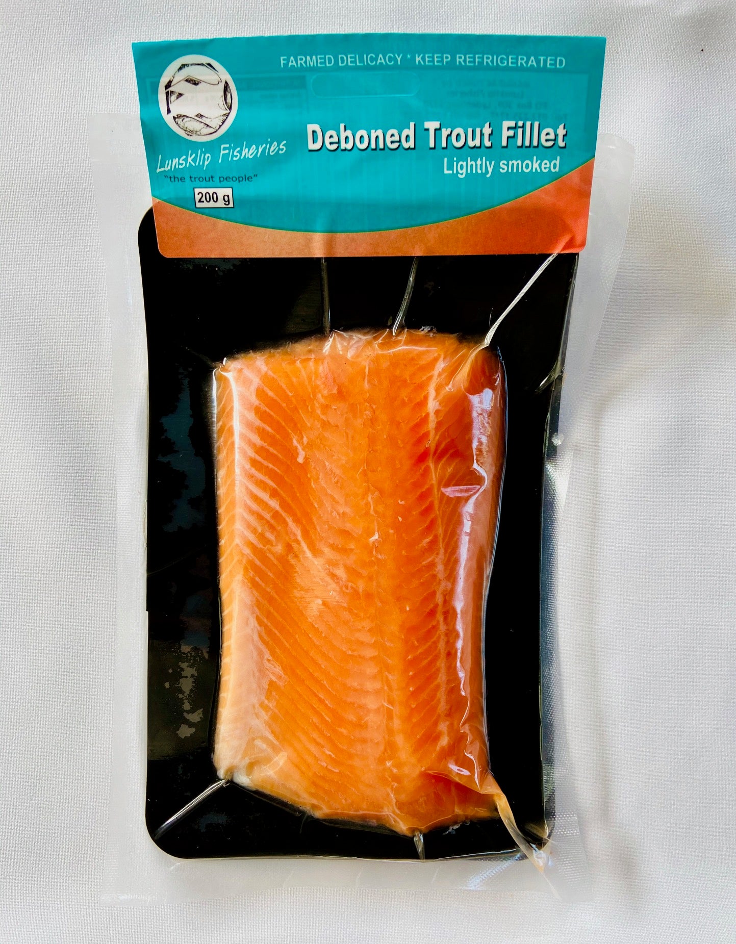 Deboned Trout Fillet Smoked 200g