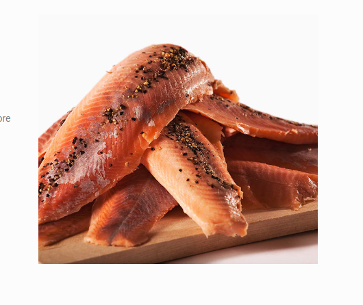 Smoked Trout Fillet - Pepper 120g