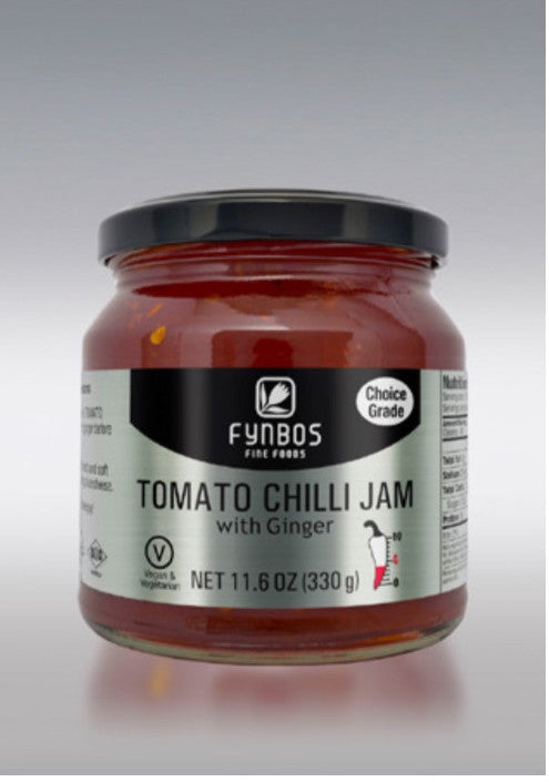 Fynbos Tomato Chilli Jam with Ginger 250ml