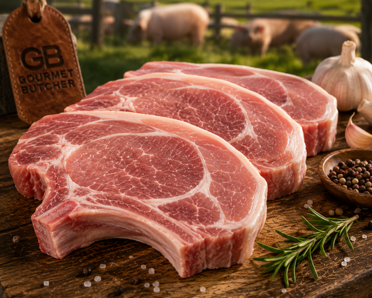Free Range Pork Shoulder Chops 300g