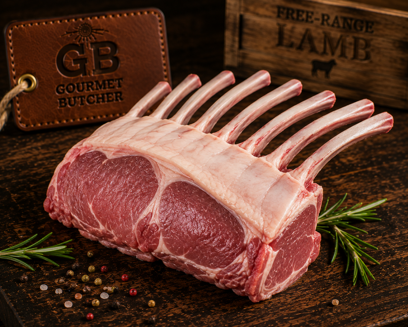 Free-Range Frenched Lamb Rack 1kg