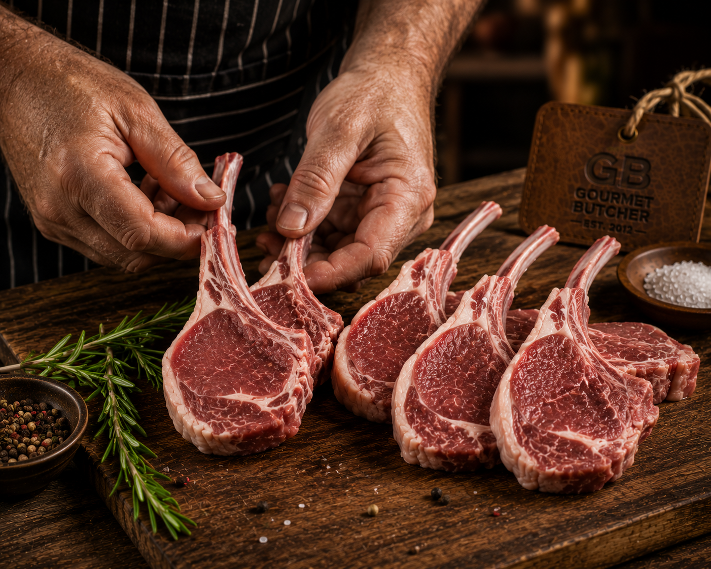 Free-Range Lamb Rib Chops