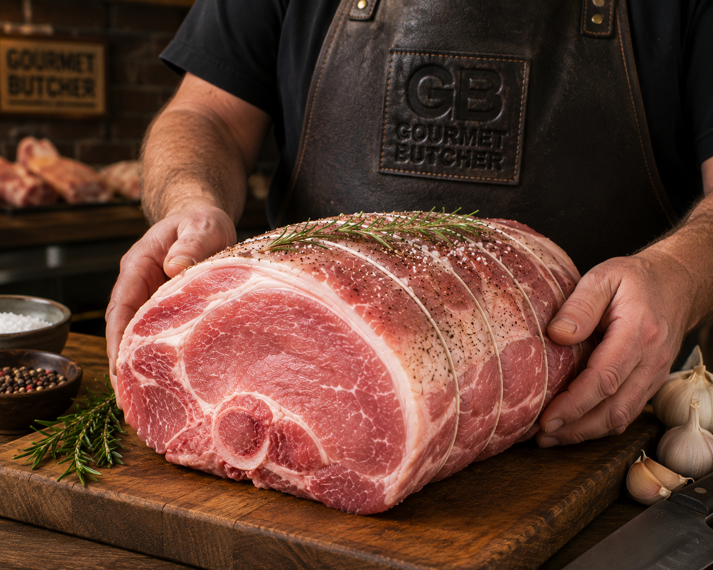 Free Range Pork Roast Bone In 2kg