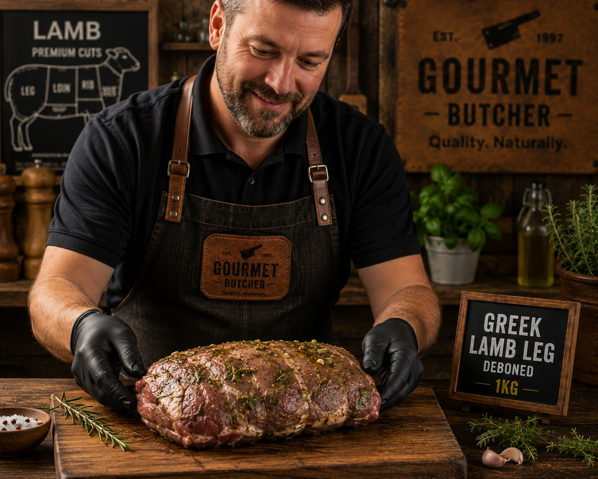 Greek Lamb Leg deboned 1kg
