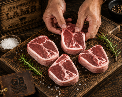 Free-Range Lamb Loin Chops 2 x 130g