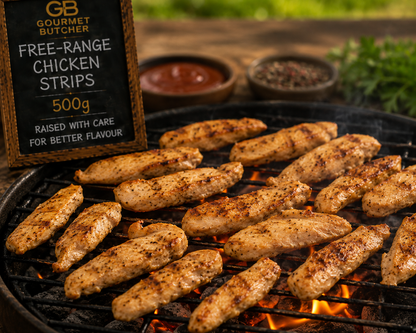 Free-Range Chicken Strips 500g