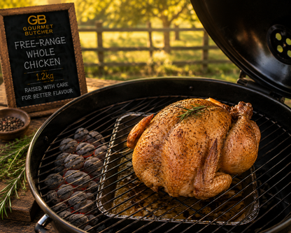 Free-Range Whole Chicken 1.2kg