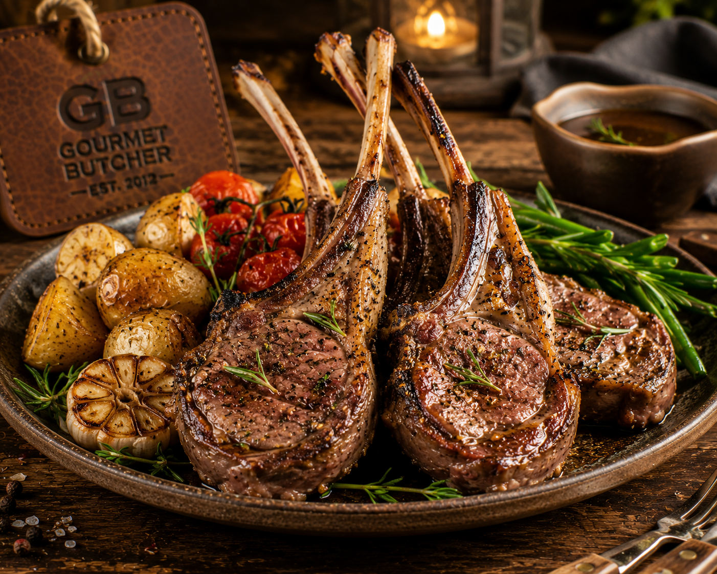 Free-Range Lamb Rib Chops