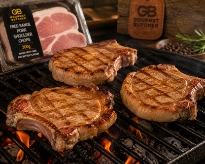 Free Range Pork Shoulder Chops 300g
