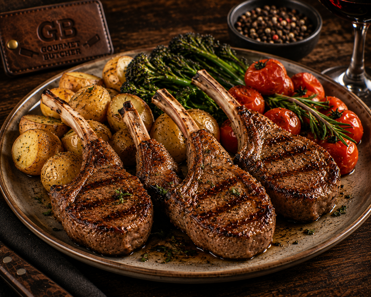 Free-Range Lamb Best End Chops
