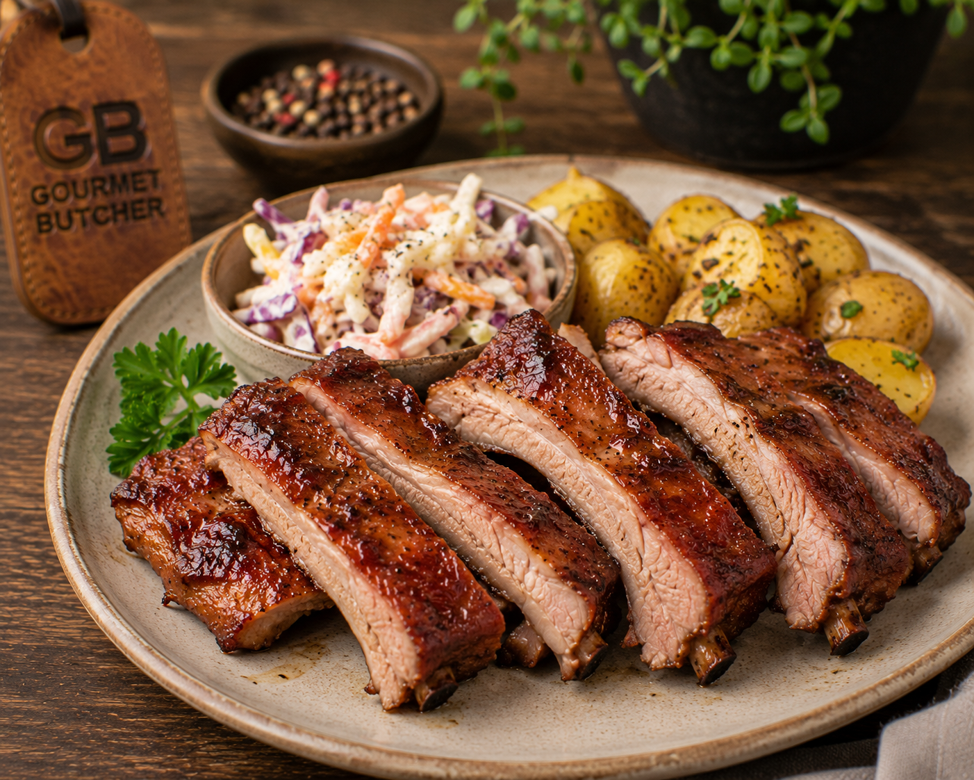 Free Range Pork Ribs 1.5kg