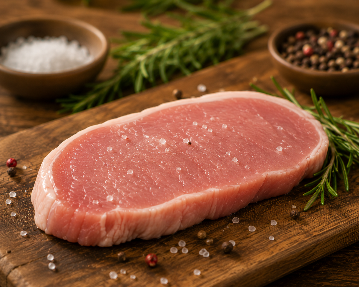 Free Range Pork Sirloin Steak 300g