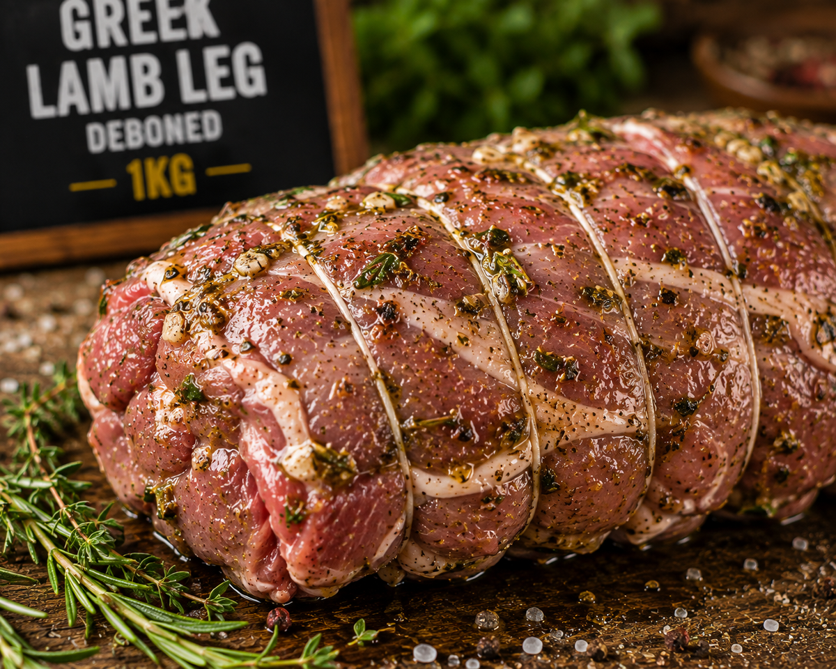 Greek Lamb Leg deboned 1kg