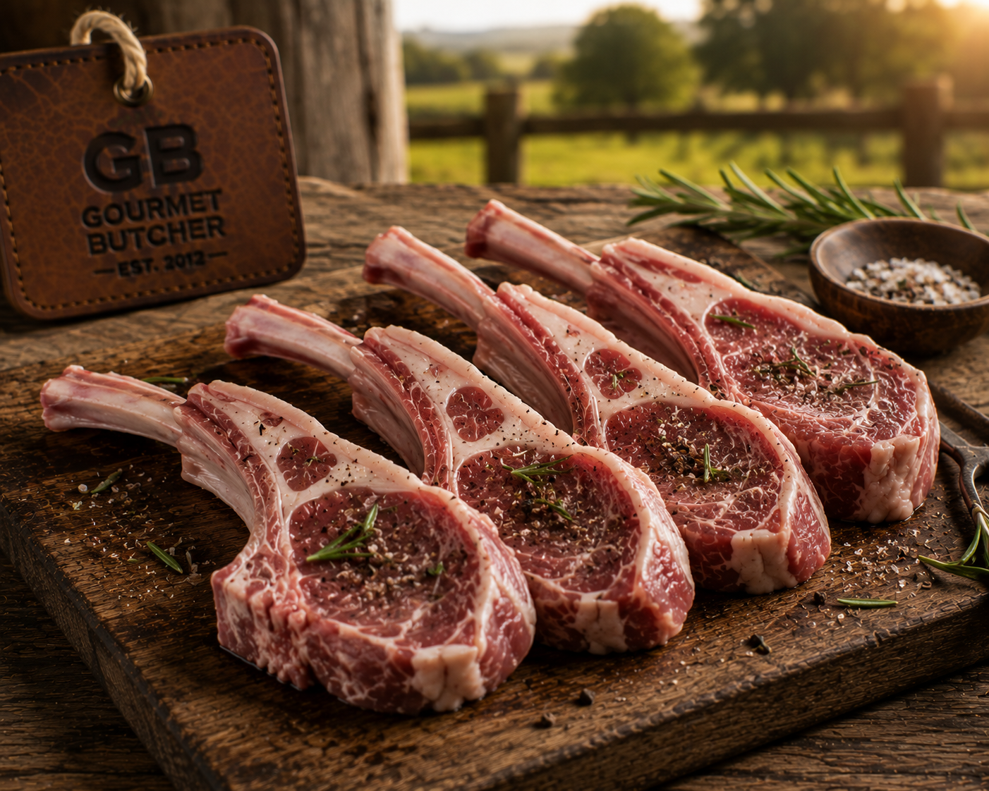 Free-Range Lamb Rib Chops