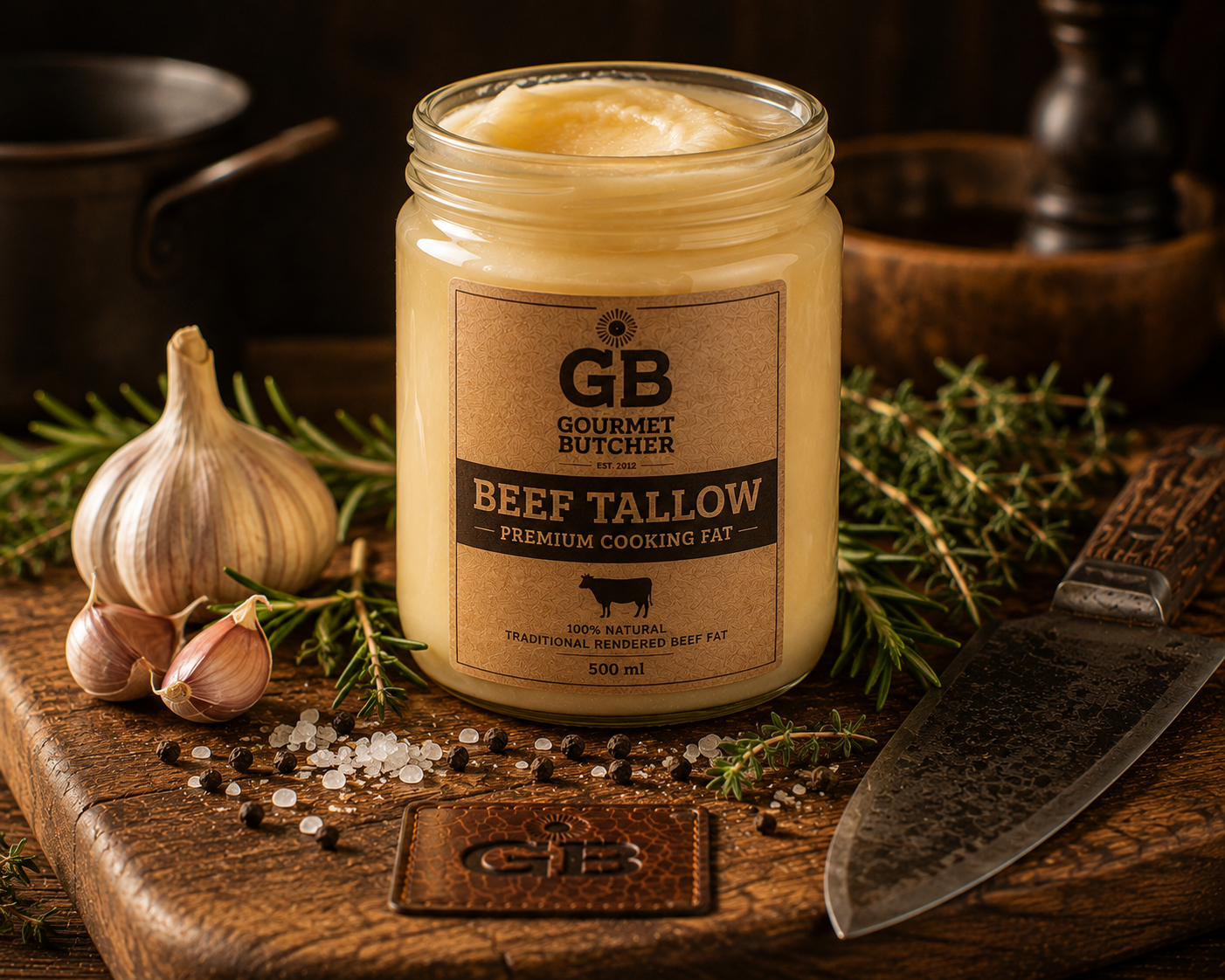 Pasture Raised Tallow 500ml