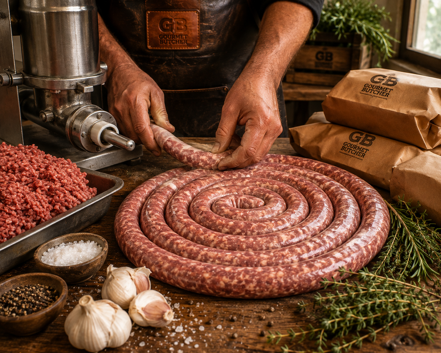 Pasture Raised Beef Sausage 500g
