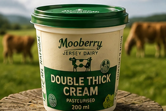 Mooberry Free-Range Double Thick Cream Pasteurised 200ml