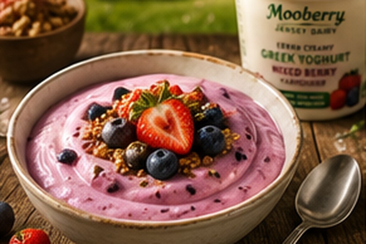 Mooberry Flavoured Drinking Yoghurt