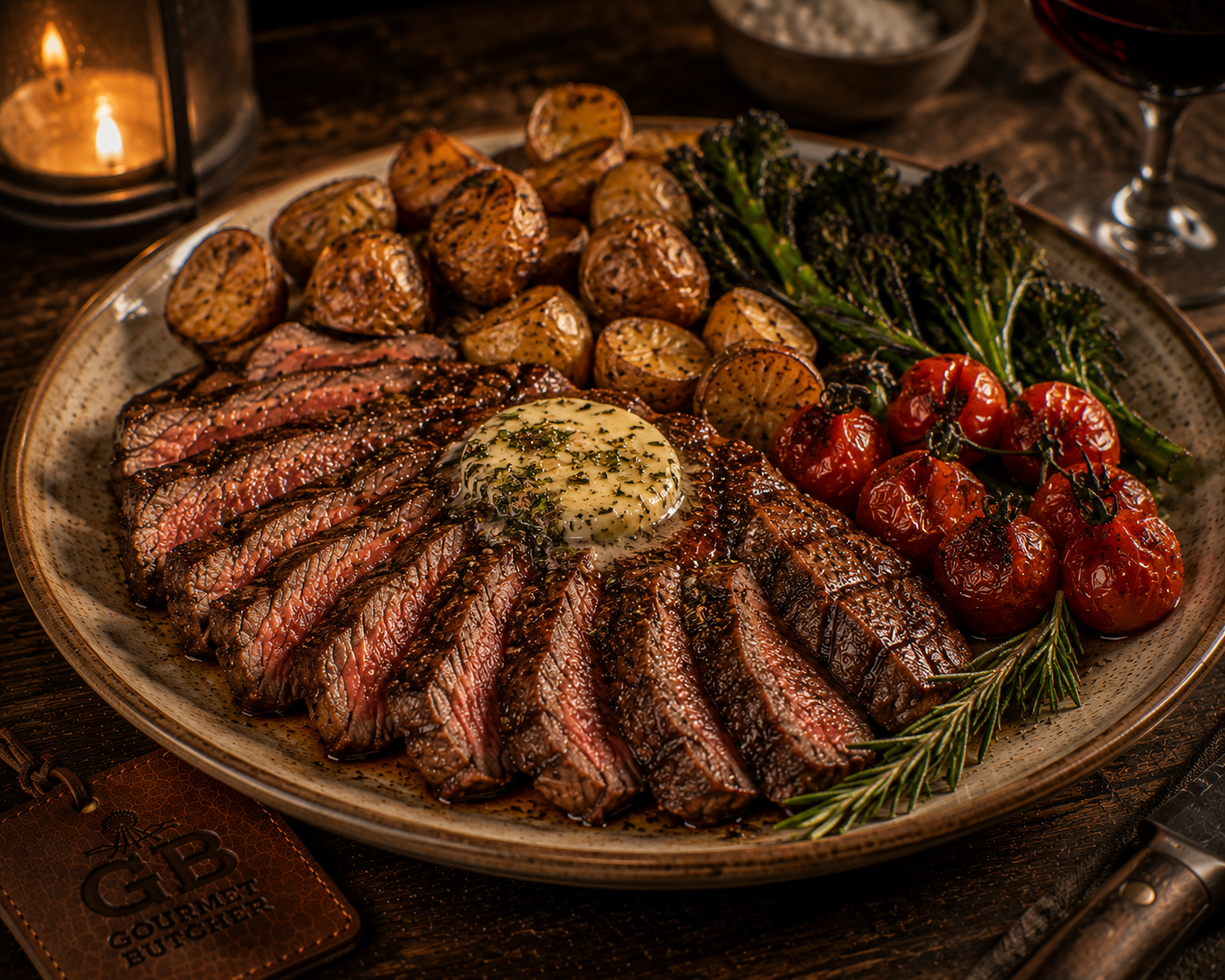 Pasture Raised Flat Iron Steak 300g