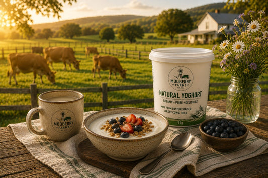 Mooberry Free-Range Greek Yoghurt Pasteurised