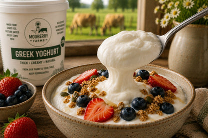 Mooberry Free-Range Greek Yoghurt Pasteurised