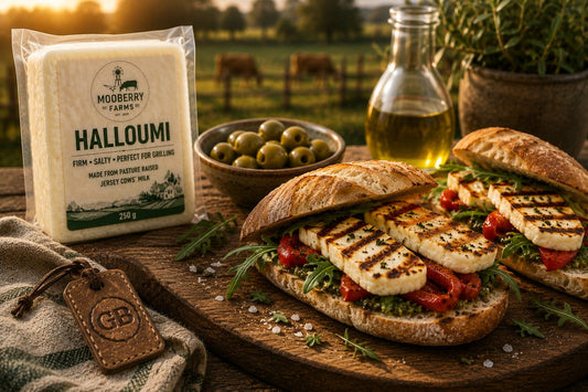 Mooberry Free-Range Haloumi Cheese 300g