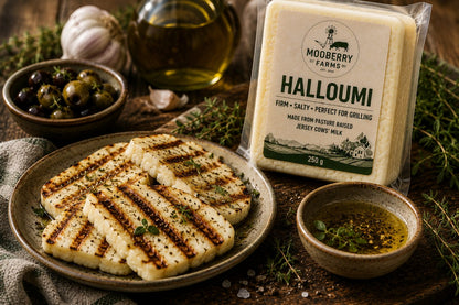 Mooberry Free-Range Haloumi Cheese 300g