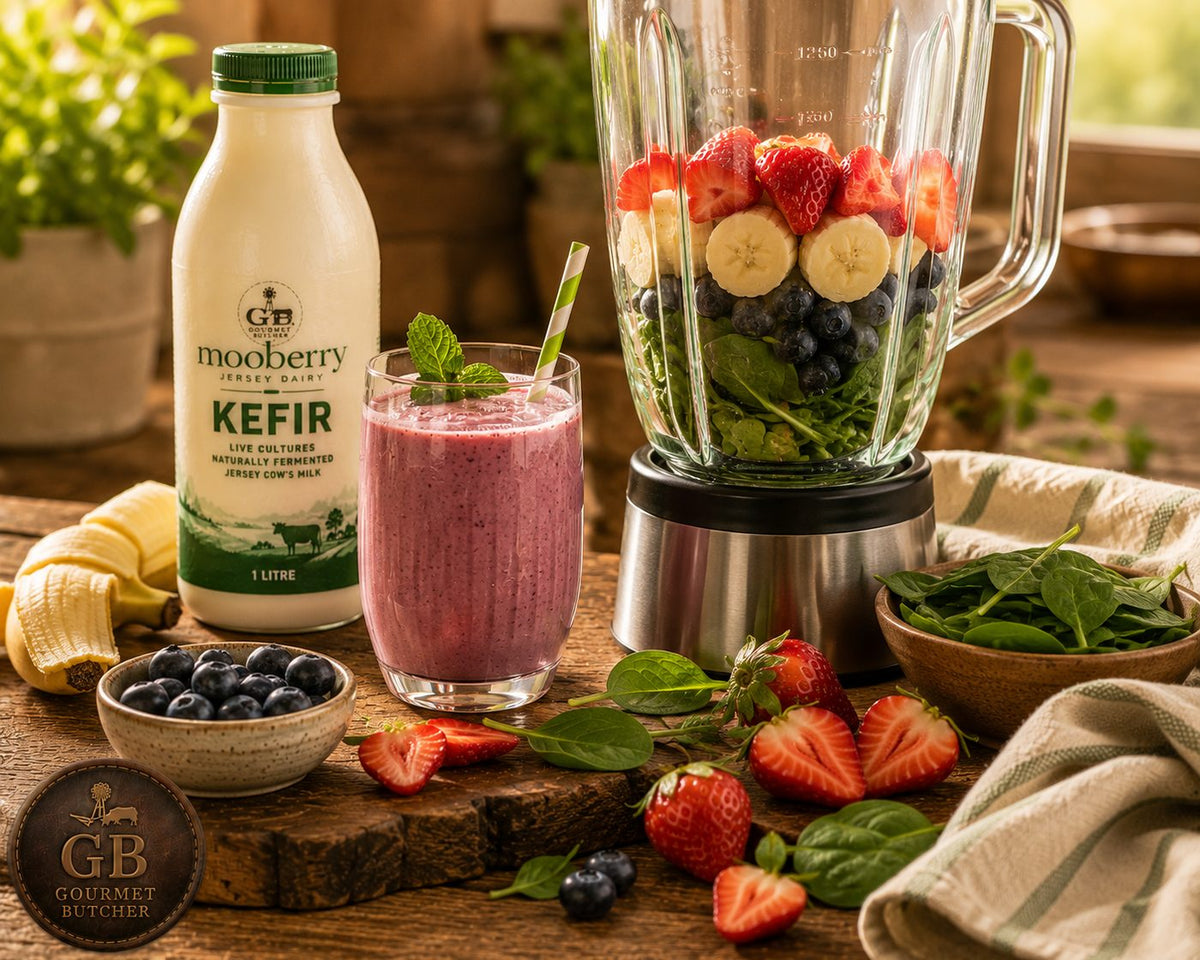 Mooberry Free-Range Kefir