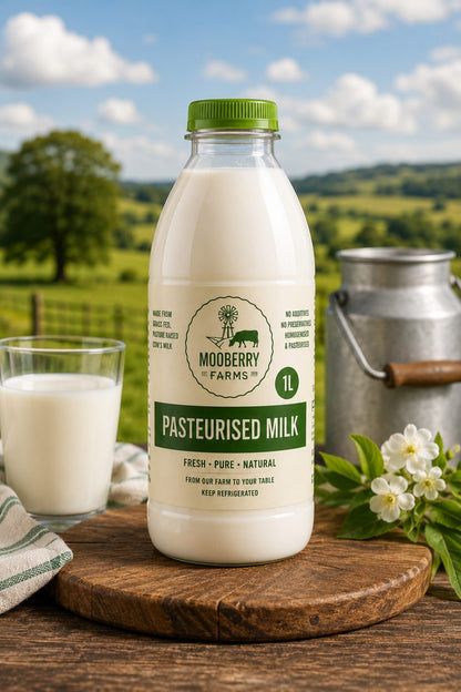 Mooberry Free-Range Pasteurised Milk