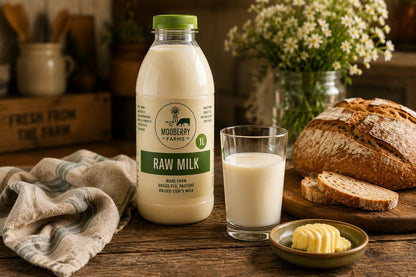 Mooberry Free-Range Raw Milk