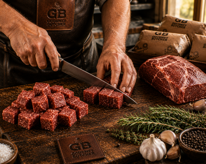 Pasture Raised Stewing Meat No Bone 1kg