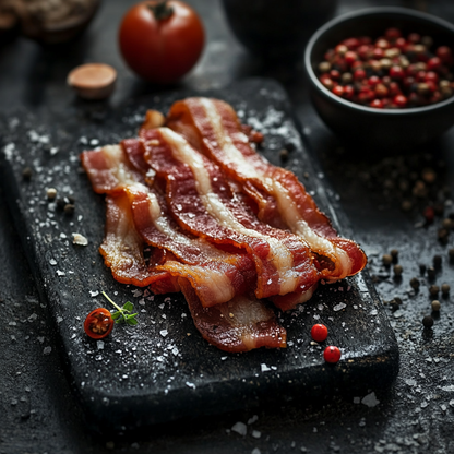 Free Range Streaky Bacon 250g