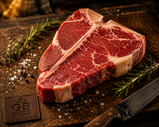 Pasture Raised T Bone Steak 600g